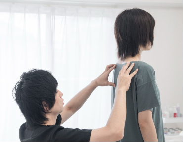 不調部分だけでなく、全身をみます